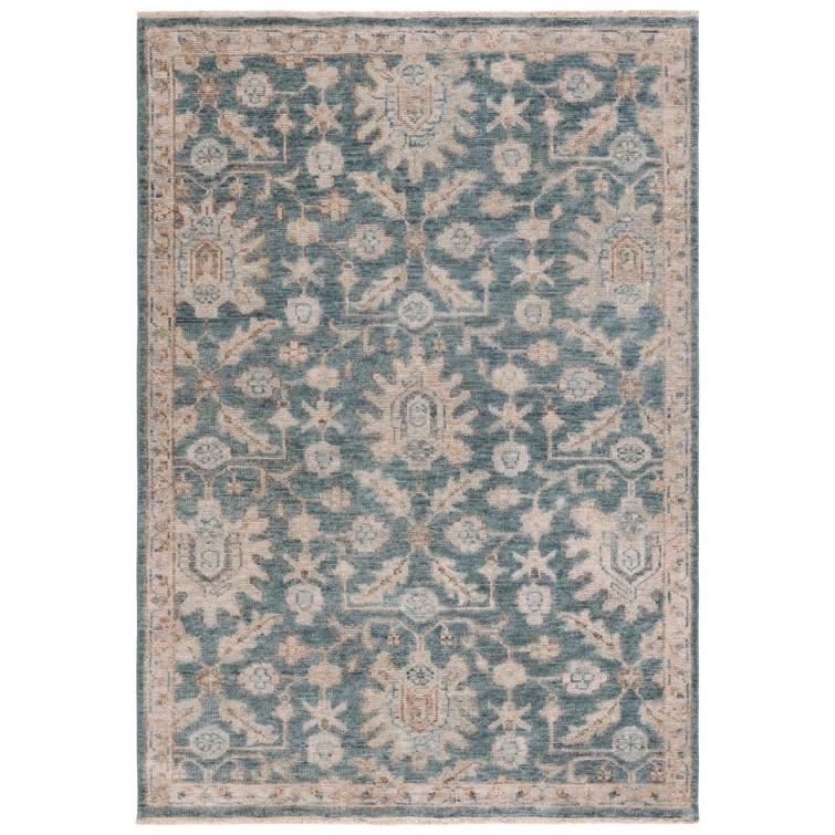 Safavieh Oriental Hand Knotted 80% Wool And 20% Cotton Oriental Rug