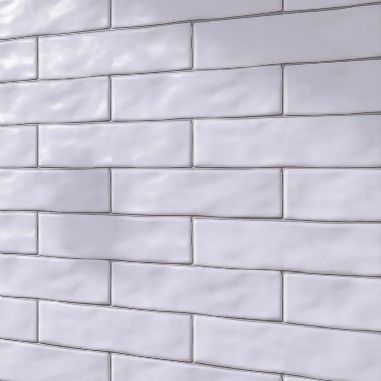 Kezma 3 in. x 12 in. Ceramic Subway Wall Tile