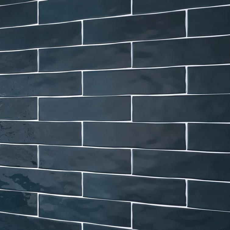 Kezma 3 in. x 12 in. Ceramic Subway Wall Tile