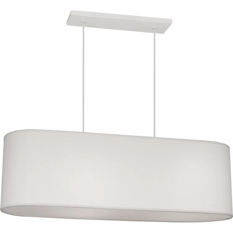 Elena 2 - Light Painted White Kitchen Island Pendant