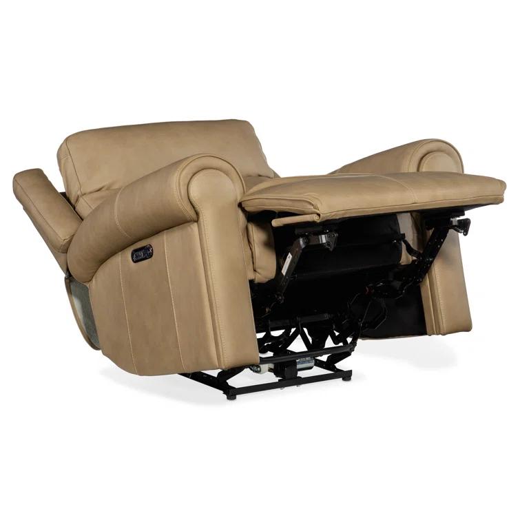 MS Leather Power Recliner
