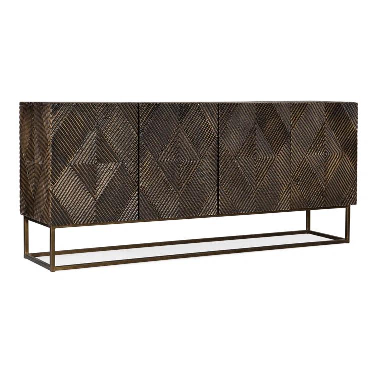 Melange 72'' Solid Wood Sideboard