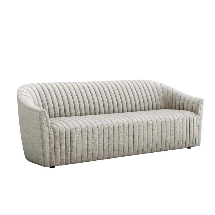 Channel 90'' Upholstered Sofa