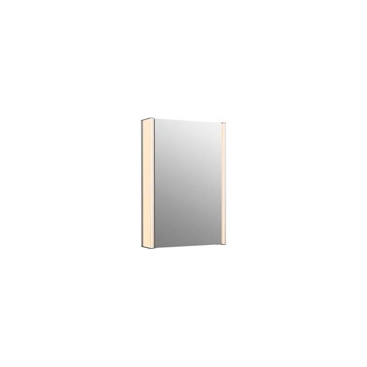Kohler K-81144-SLE-DA1 Maxstow Surface Mount Frameless Medicine Cabinet with LED Lighting