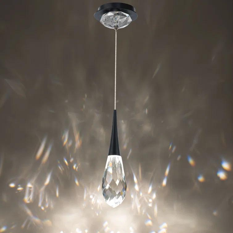 Hibiscus 1 - Light LED Single Pendant