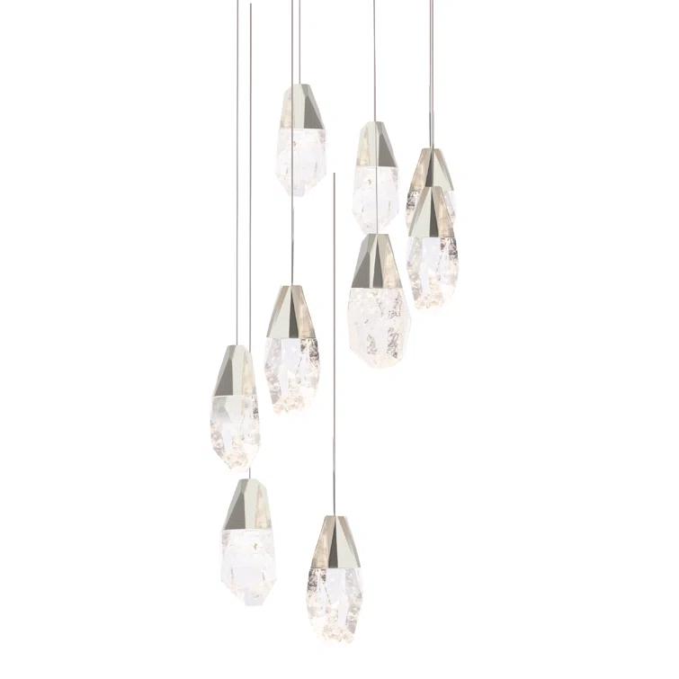 Martini 9 Light LED Multi-Light Pendant