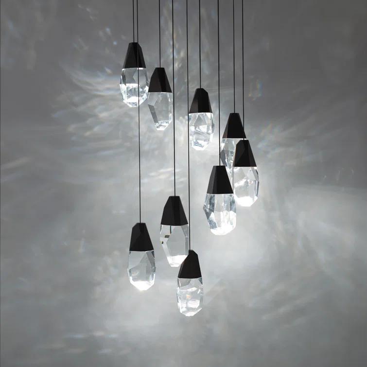 Martini 9 Light LED Multi-Light Pendant