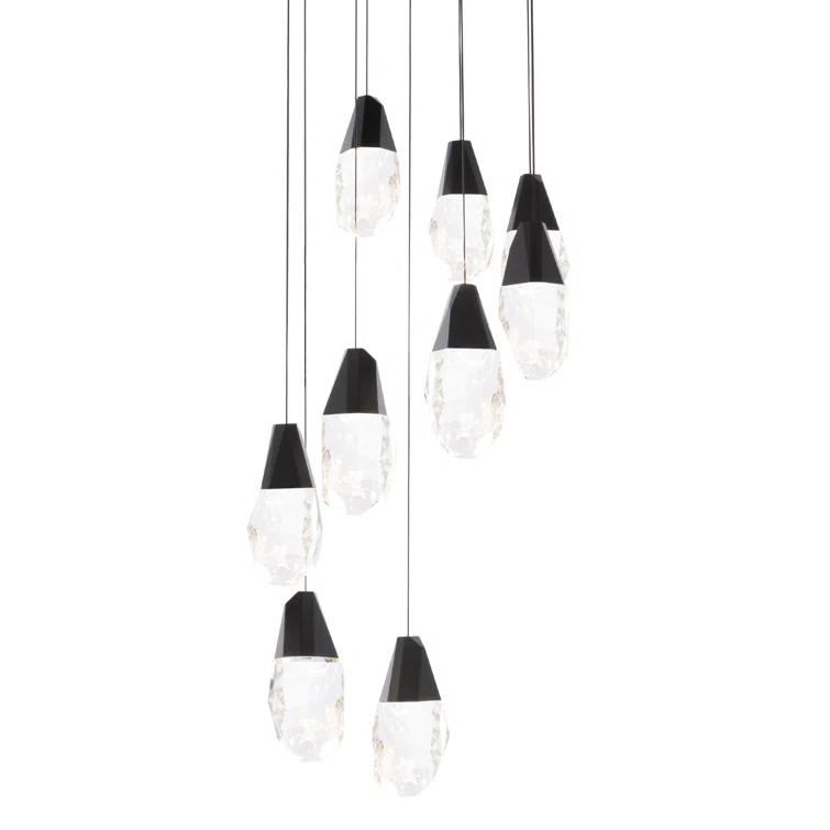 Martini 9 Light LED Multi-Light Pendant