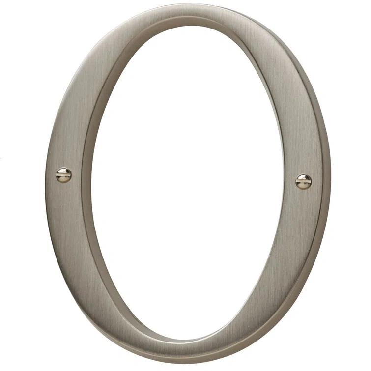4.75" H Brass House Number
