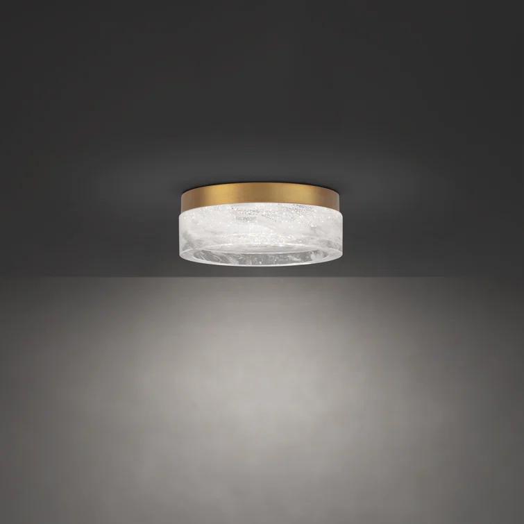 Melange Crystal LED Flush Mount