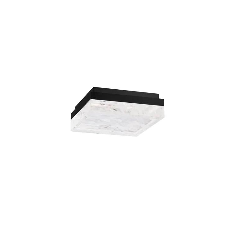 Whisper Crystal LED Flush Mount