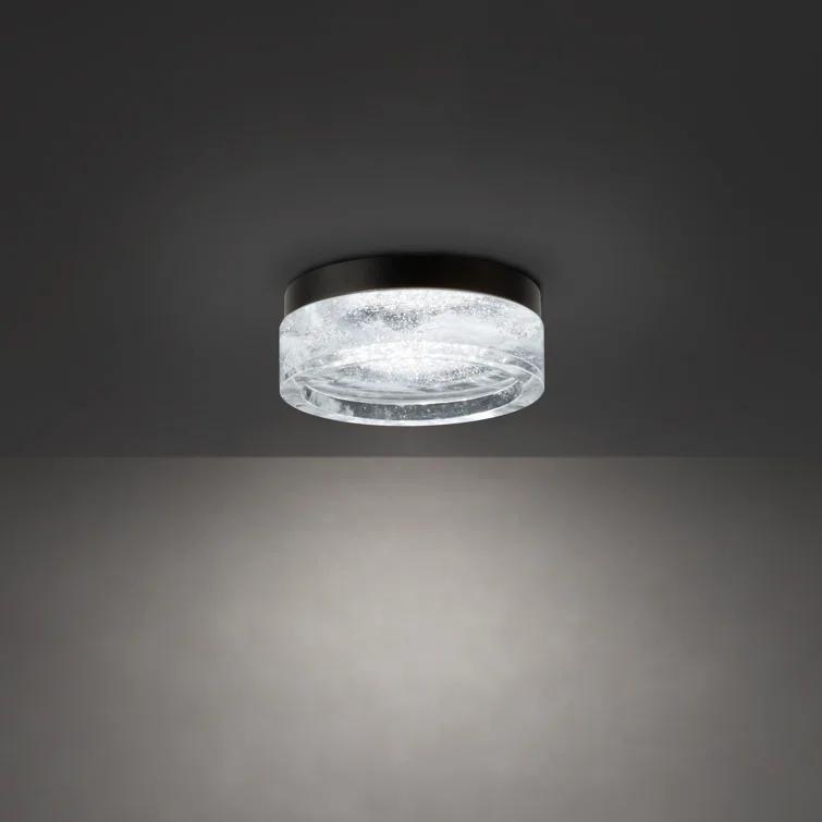 Melange Crystal LED Flush Mount