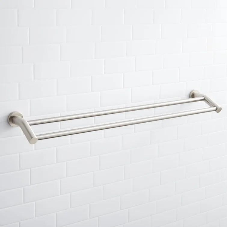 Signature Hardware 296439 28" Ceeley Collection Wall-Mount Double Towel Bar