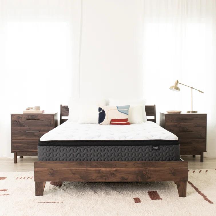 Signature Design by Ashley Serena 12'' Plush Hybrid Mattress