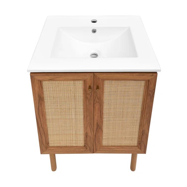 Classe 24" Freestanding Bathroom Vanity with Sink Top