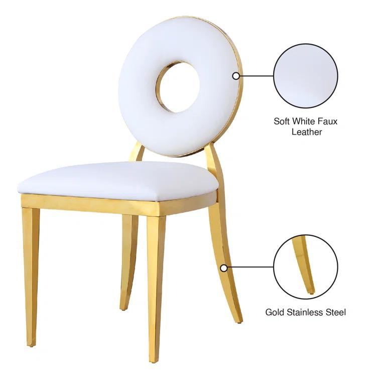 Cantu 19.5'' H Faux Leather Upholstered Side Chair