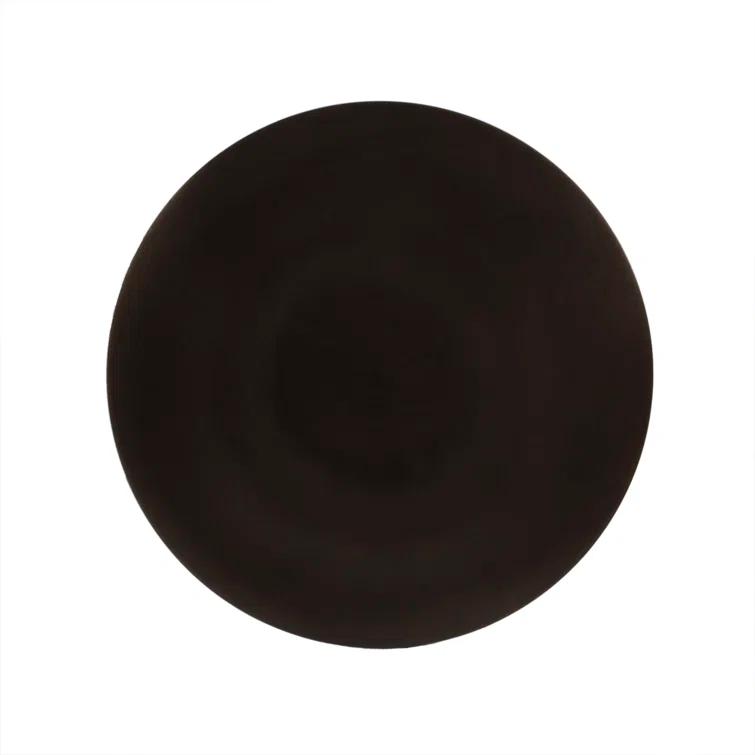 Butler Specialty Darien Round Bronze Aluminum Pedestal End Table