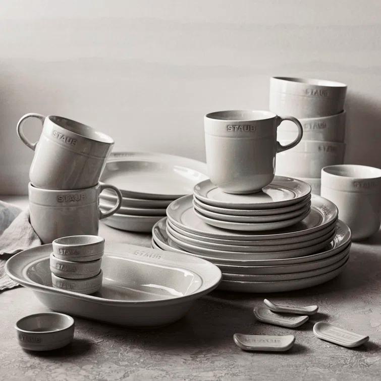 Staub Ceramic 4-piece 16oz. Stoneware Mug Set