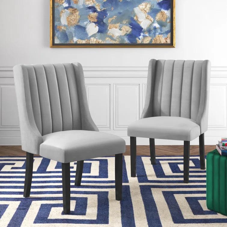 Renew Parsons Fabric Dining Side Chairs - Set of 2