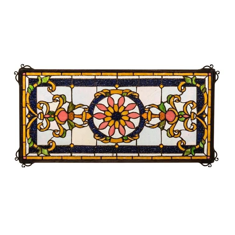 Meyda Lighting Meyda Tiffany & Stained Glass Novelty & Humor Window Panel