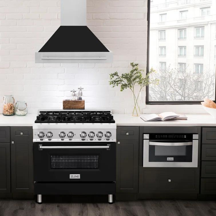 ZLINE ZLINE 36 in. Stainless Steel Range Hood W/ Stainless Steel Handle 8654STX-36