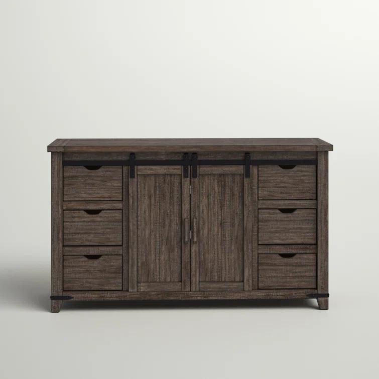 Yoji 60'' Solid Wood Sideboard
