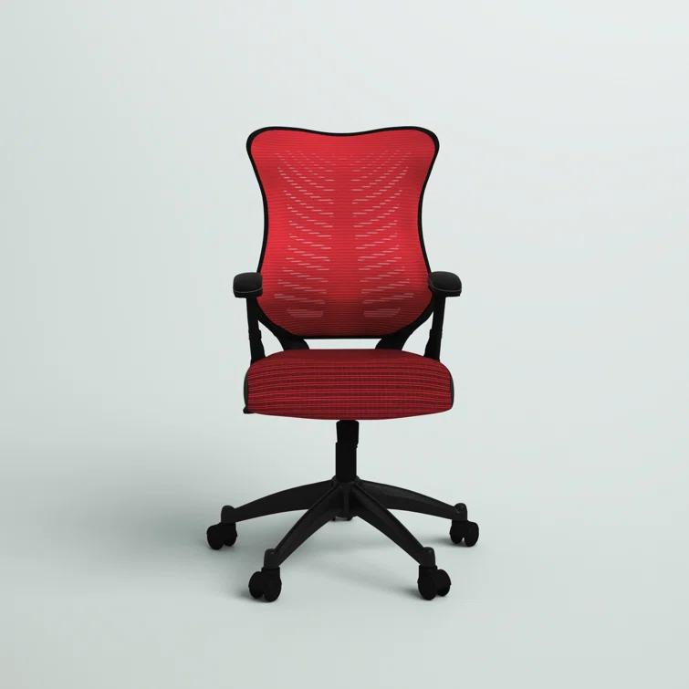 Flash Furniture Siwar High-Back Designer Ergonomic Office Chair with Adjustable Armrests