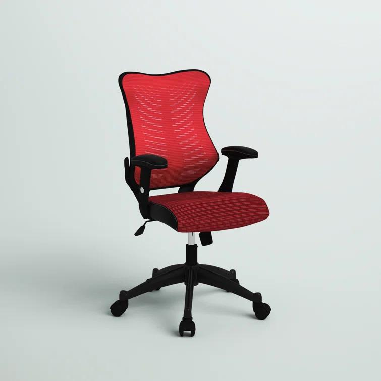 Flash Furniture Siwar High-Back Designer Ergonomic Office Chair with Adjustable Armrests