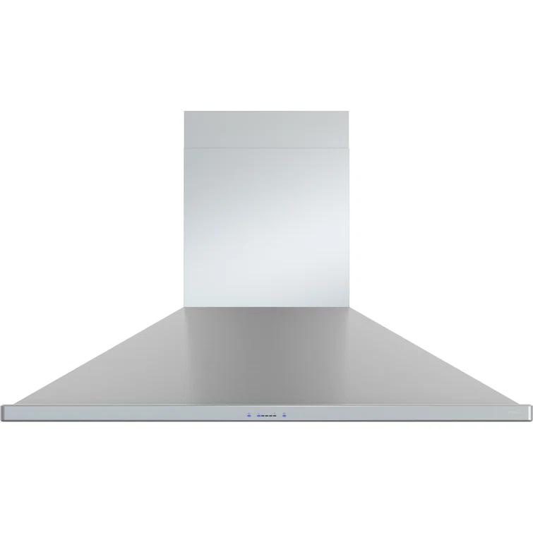 Zephyr Siena 48" 1200 CFM Wall Mount Range Hood with LED Light in Stainless Steel