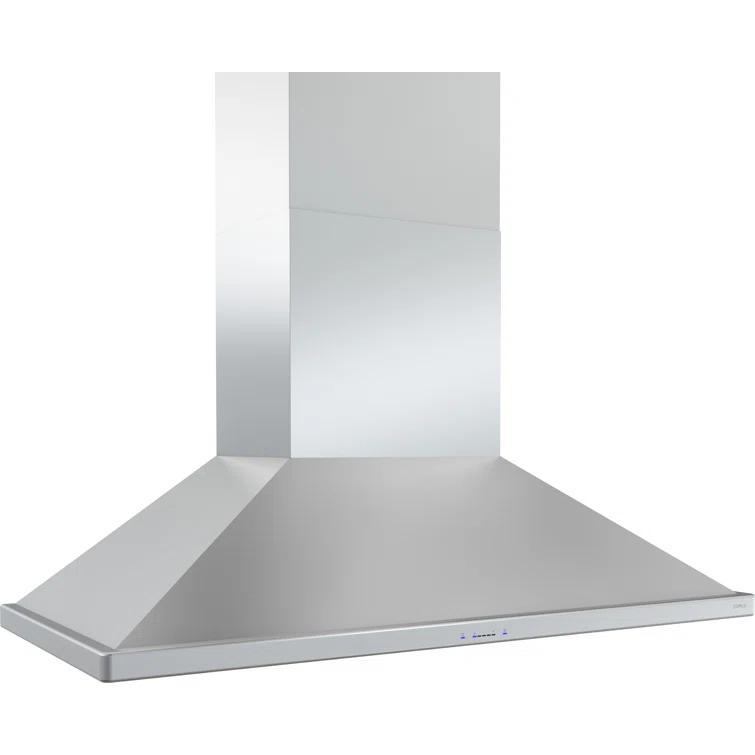 Zephyr Siena 48" 1200 CFM Wall Mount Range Hood with LED Light in Stainless Steel