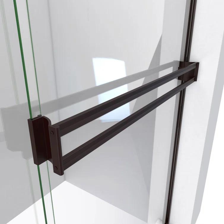 DreamLine Alliance Pro BG 56-60 in. W x 70 3/8 in. H Semi-Frameless Sliding Shower Door