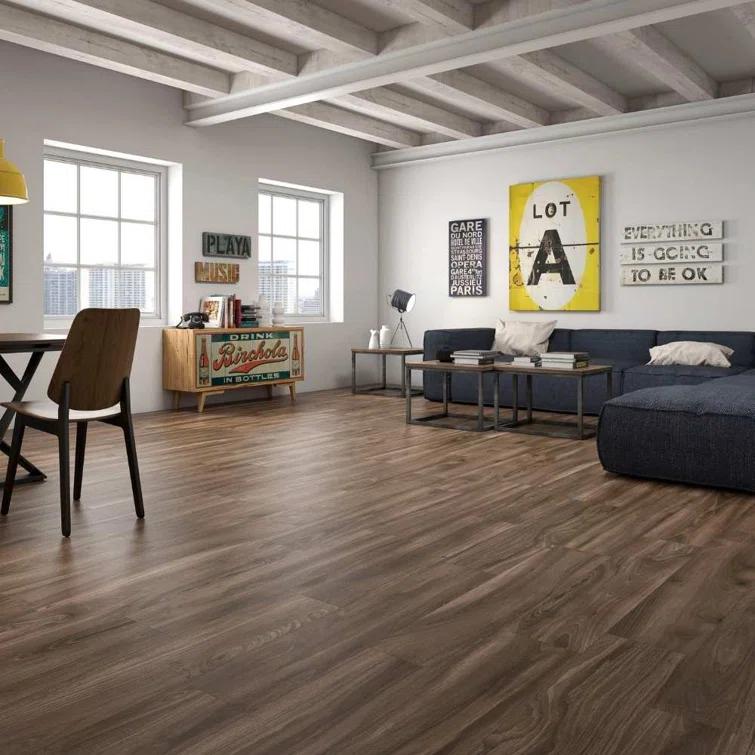 The Tile Life Daintree 8" x 48" Porcelain Wood Look Wall & Floor Tile