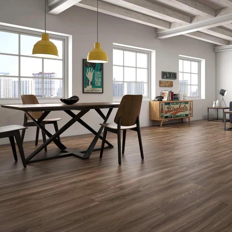 The Tile Life Daintree 8" x 48" Porcelain Wood Look Wall & Floor Tile