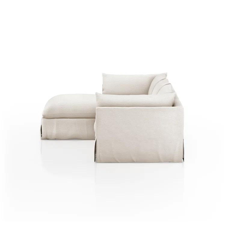 Reggio 2 - Piece Slipcovered Chaise L-Sectional