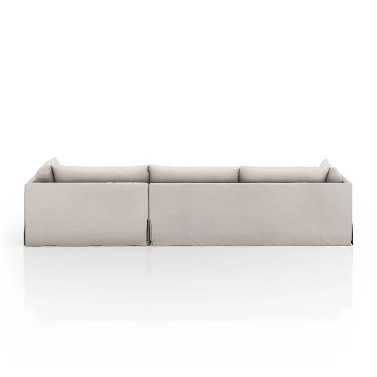 Reggio 2 - Piece Slipcovered Chaise L-Sectional