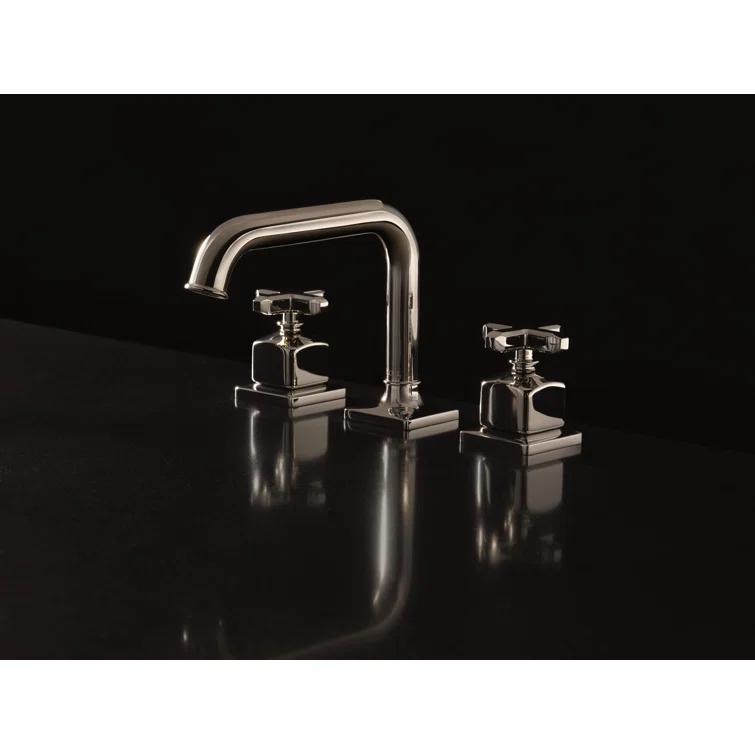 Apothecary Widespread Lavatory Faucet With U-Spout
