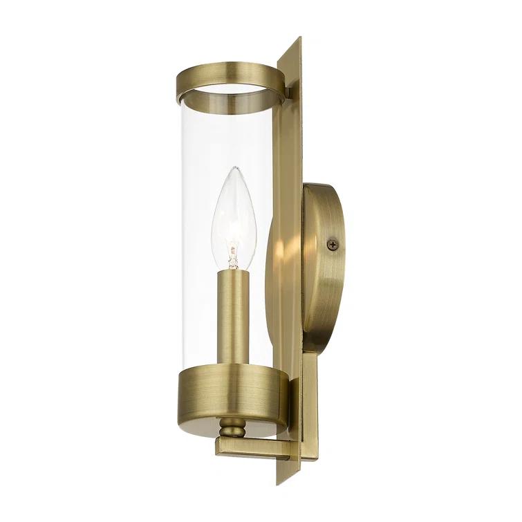 Bernd Steel Candle Wall Light