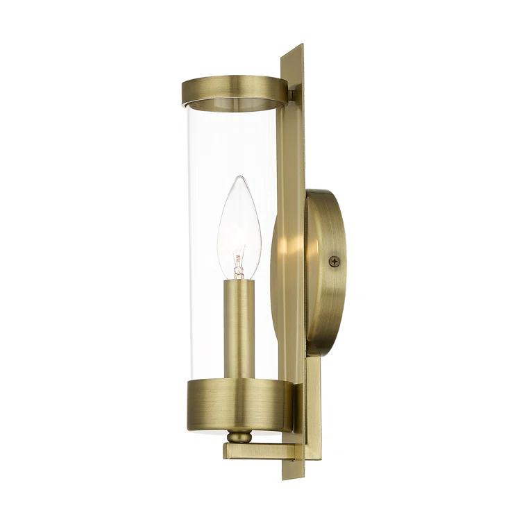 Bernd Steel Candle Wall Light