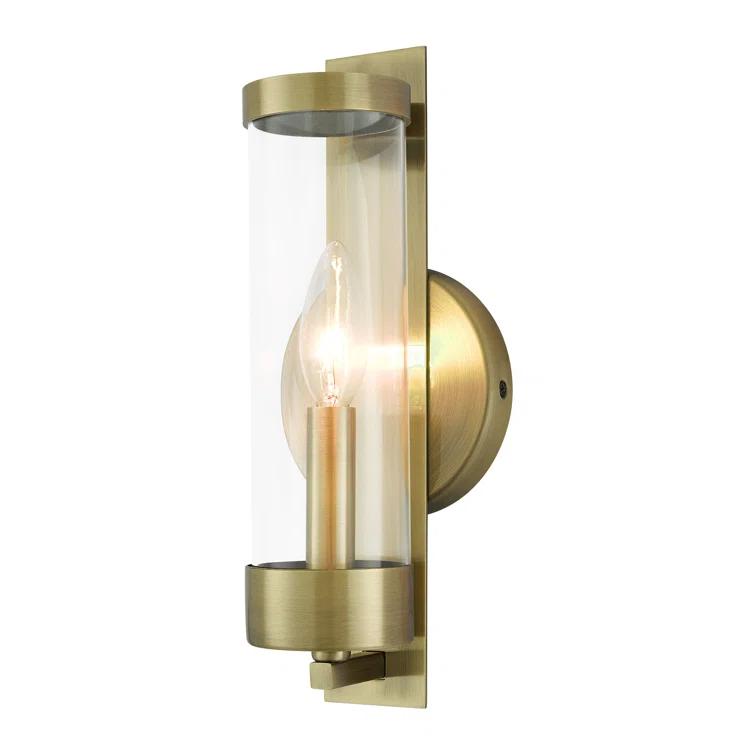 Bernd Steel Candle Wall Light