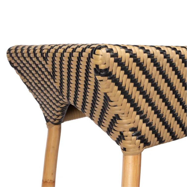 Butler Ciel  Brown Rattan Bar Cart