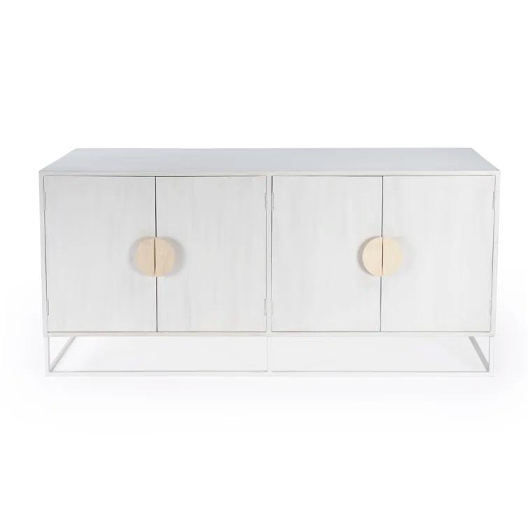 Butler Specialty Lennasa White  Wooden Sideboard
