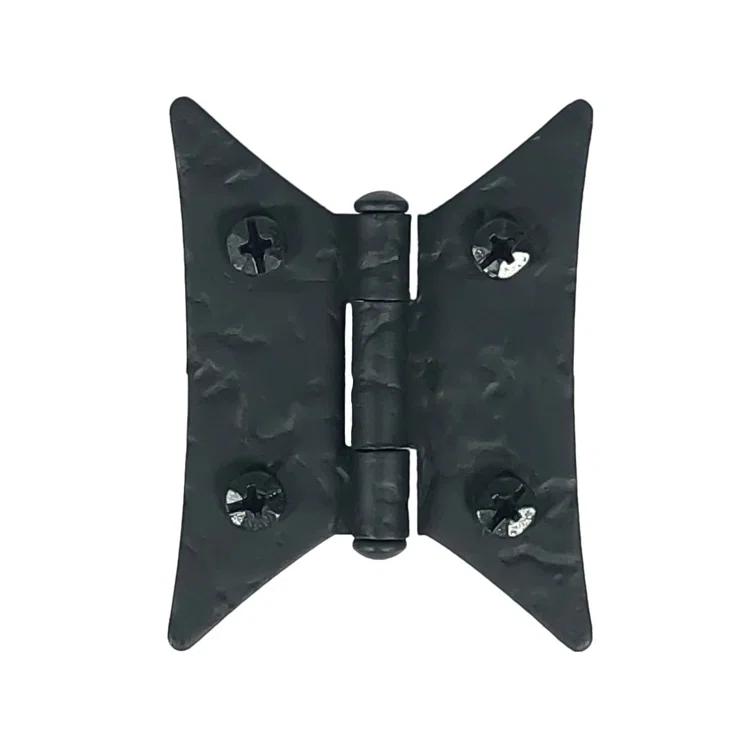 Acorn Rough Butterfly Hinge, Pair