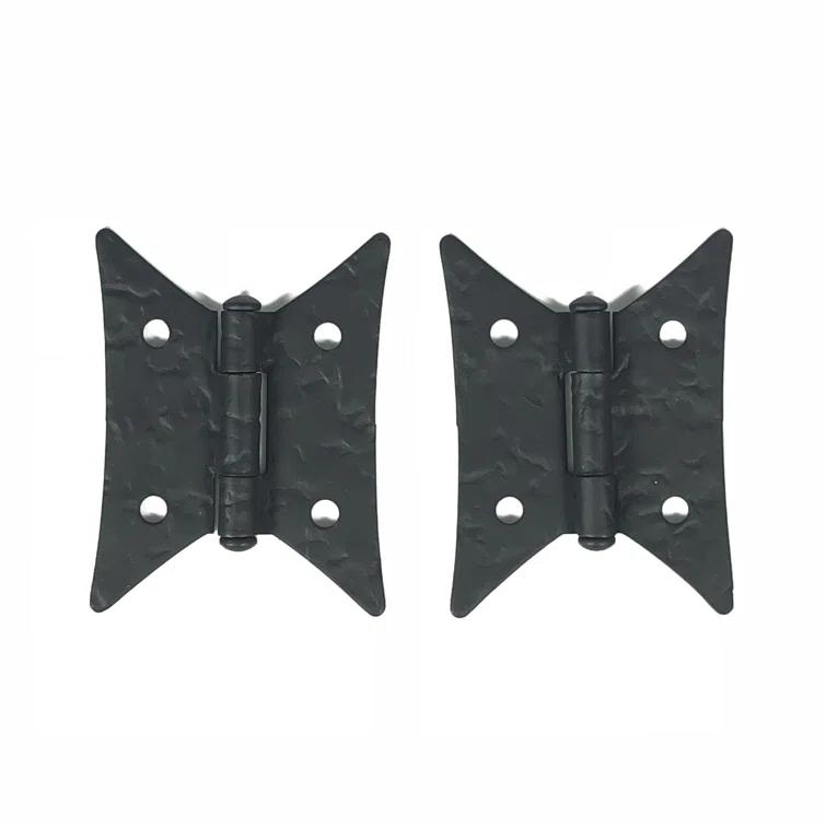Acorn Rough Butterfly Hinge, Pair