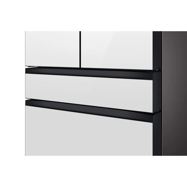 Bespoke 4-Door French Door Refrigerator (29 cu. ft.) with Beverage Center™ - Middle and Bottom Panels