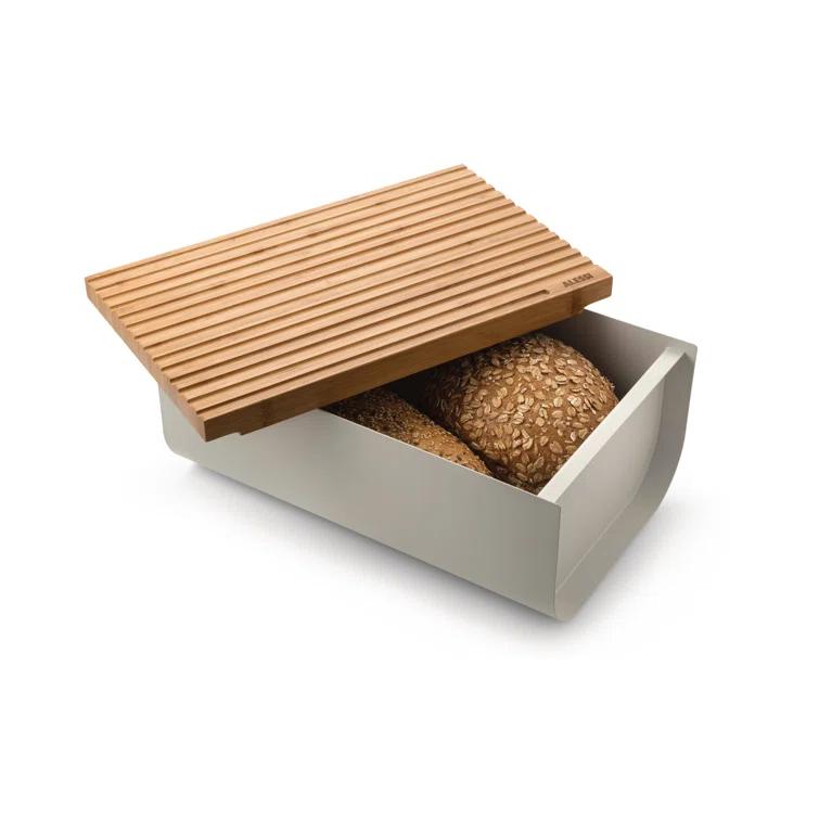 Alessi MATTINA BREAD BOX,BREAD BIN R