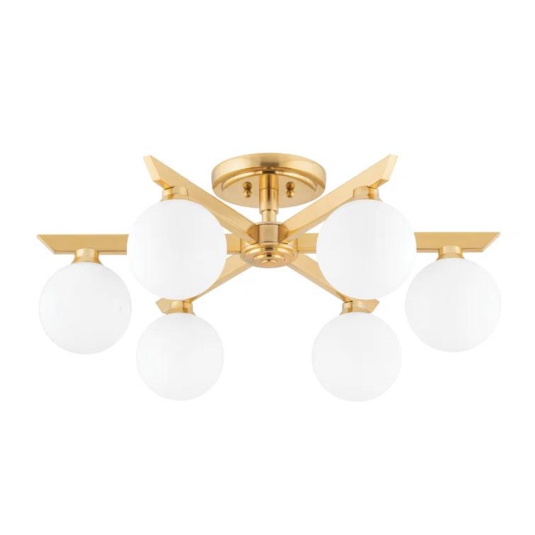 Corbett Lighting Astra Semi Flush by Martyn Lawrence Bullard