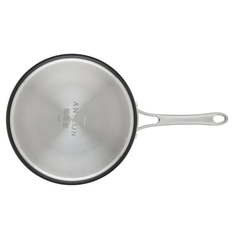 Anolon X Hybrid Cookware Nonstick Sauté Pan With Lid, 3.5-Quart