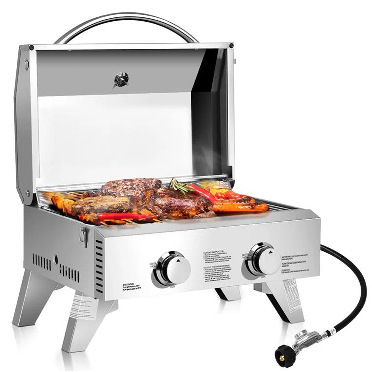 Costway 2 - Burner Portable Liquid Propane Infrared Gas Grill