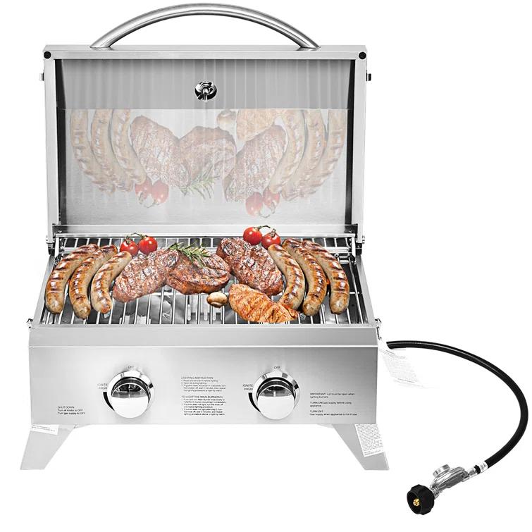 Costway 2 - Burner Portable Liquid Propane Infrared Gas Grill