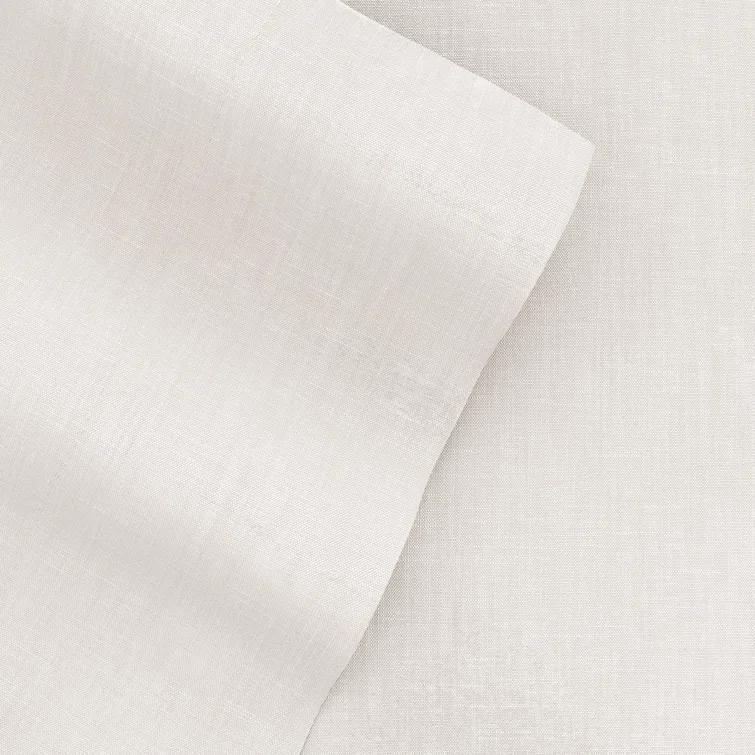 Luxury Rayon From Bamboo Linen Blend 4 Piece Sheet Set